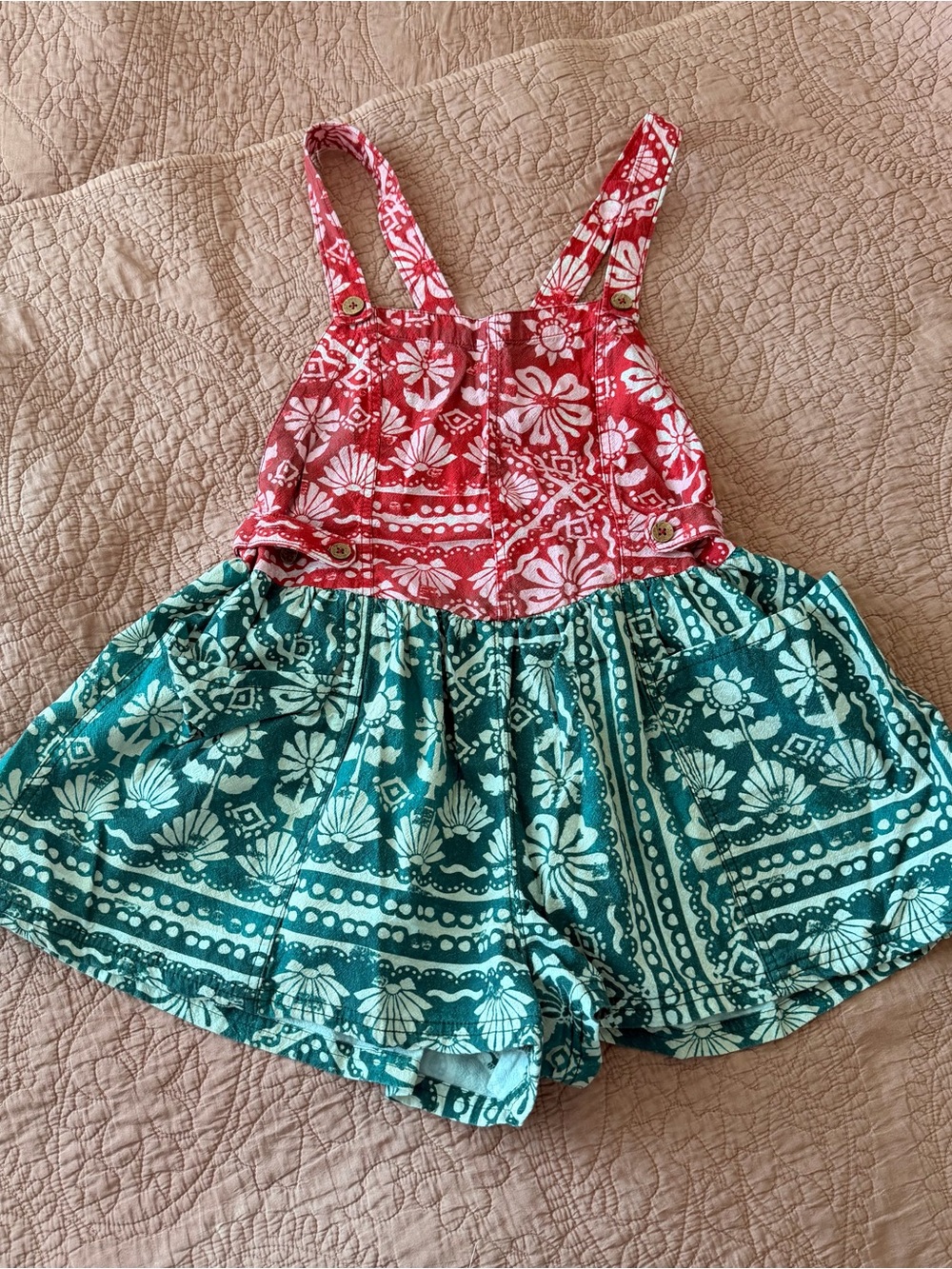 Free People Palm Bay printed shortall